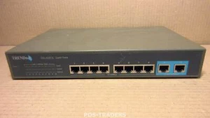 TRENDNET TEG-S28TX Gigabit Switch 10-Port 10/100/1000Mbps NWay Copper - Picture 1 of 2