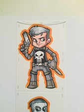 Marvel comics Upperdeck Rare large Insert sketch card 1/1