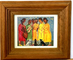 Rodolfo Morales "Orquesta de Senorita Lady's Orchestra" 1978 The Art Museum - Picture 1 of 5