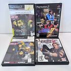 Time Crisis 1 2 3 4 (PS2 PS3) Lot Of 4 PlayStation Game