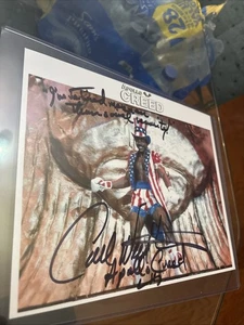 Carl Weathers signed Foto mit COA handsigniert Rocky Apollo Creed Boxfilm - Bild 1 von 2