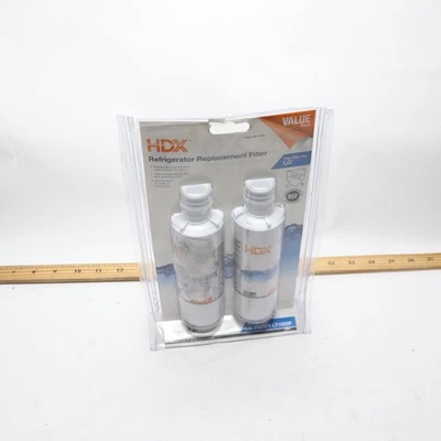 (2-Pk) HDX Refrigerator Water Filter Replacement 1005 101 914 - Image 1 of 4