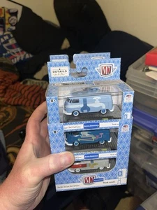 M2 MACHINES AUTO-THENTICS VOLKSWAGEN SERIES! COMPLETE SET OF 6 IN SlEEVE! VW06!! - Picture 1 of 19