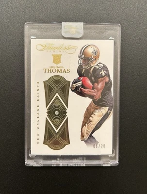 2016 Panini Flawless Diamond Michael Thomas Rookie 6/20. Sealed - Image 1 of 2
