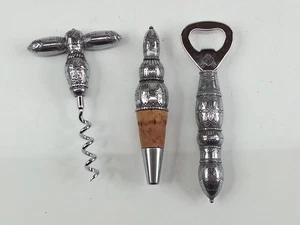 Juego de 3 piezas de vino Brighton abridor de botellas tapón de tornillo de corcho - Imagen 1 de 3