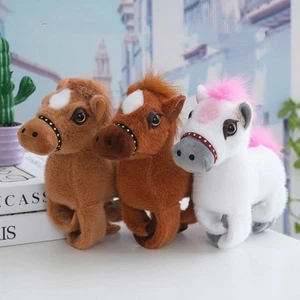 Plush Doll Slap Bracelet Simulated Horse Doll Stuffed Animals Birthday Gift - Picture 1 of 12