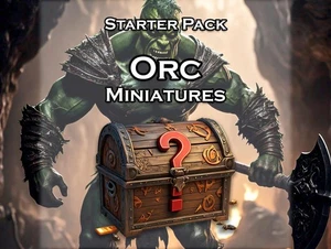 Box of Orc Miniatures! | Starter Pack | Dungeons and Dragons | Pathfinder | Tabl - Picture 1 of 7