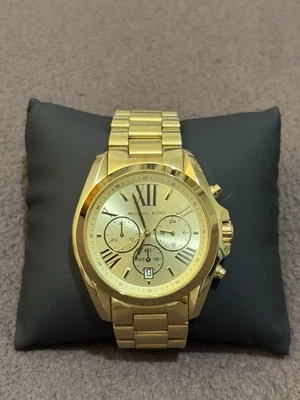 Michael Kors Watch Bradshaw Chronograph 42mm Gold MK5605 - Image 1 of 4