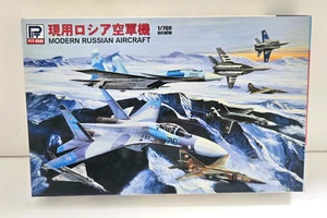 K 1/700 PIT ROAD SKY WAVE MODERN RUSSIAN AIRCRAFT #S20 MIG21 S37 SU27 SU35 BTR80 - Picture 1 of 1