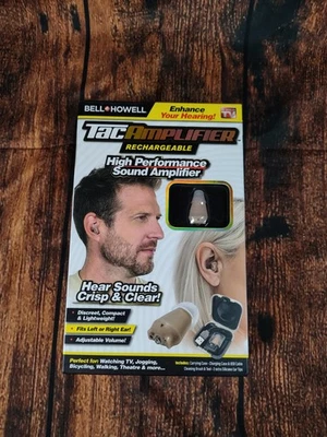 Amplificador de audición Loud N Clear sonido personal audífono NUEVO SELLADO como se ve en TV Foto 1 de 4