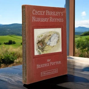 RARE, V.Good, 1st Edition, Cecily Parsley's Nursery Rhymes, Beatrix Potter Book - Picture 1 of 8