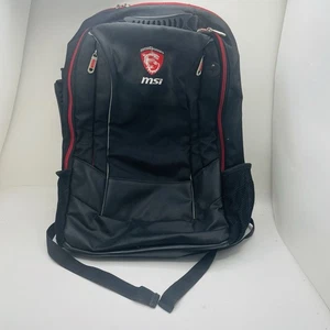 MSI Large 26"x19" Gaming G Series Hermes BACKPACK G34-N1XX00G-SI9 Battlepack - Picture 1 of 10
