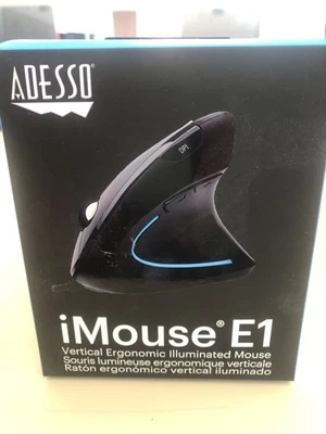 iMouse E1 Ergonomic Illuminated Mouse (sealed) - Image 1 of 2
