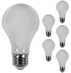 Diodesy A19 LED Light Bulb 7W 720 E26 2700K 120V Dimmable CRI80 360° White 6Pk - Picture 1 of 2