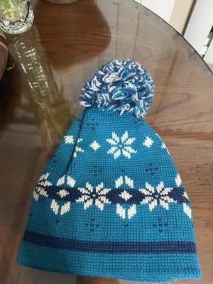 Gorro tejido invierno esquí esquí 100 % lana Wigwam Mills de colección Foto 1 de 3