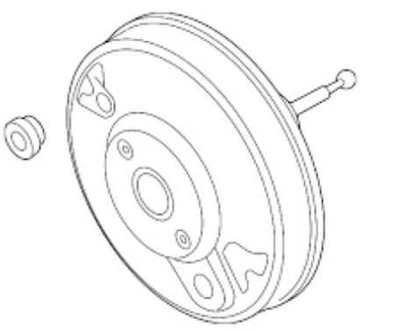 Power Brake Booster 3C1614106R 2009-2015 大众 TIGUAN — 第 1/4 张图片