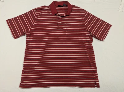 Vintage Puritan Shirt Men's XL  Red White Polo Shirt 90's - Image 1 of 4