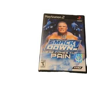 WWE SmackDown Here Comes the Pain (Sony PlayStation 2 PS2) Complete Cib Tested - Picture 1 of 4