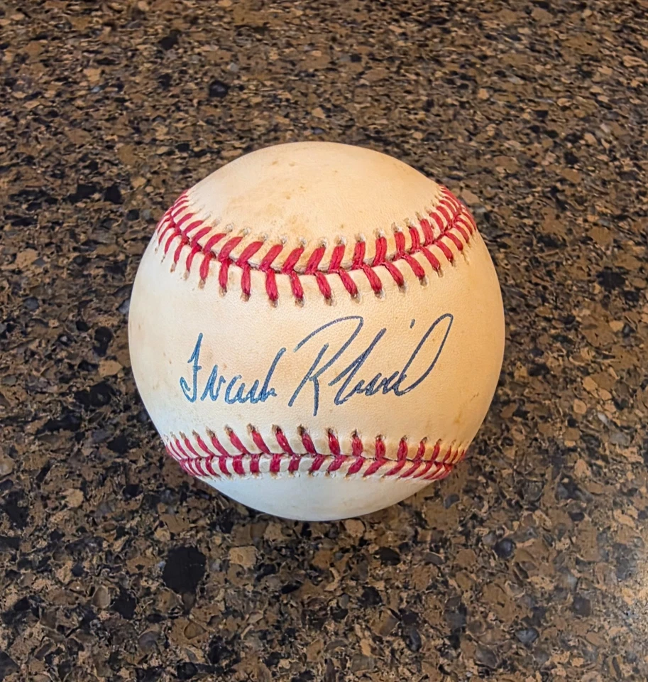Frank Robinson Baltimore Orioles Signed Autographed ROMLB Baseball - Image 1 of 2