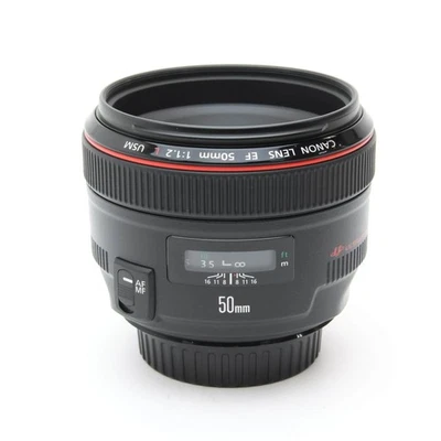Canon EF 50 mm F/1,2 L USM (montaje Canon EF) -casi como nuevo- #142 Foto 1 de 4