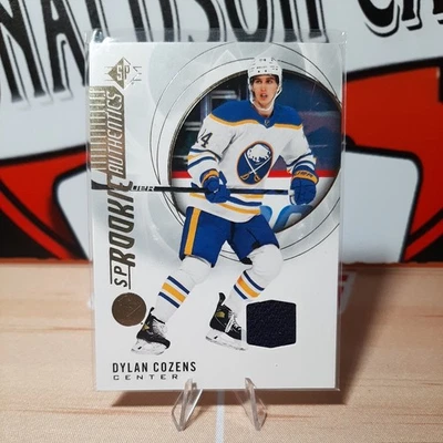 2020-21 SP Retail SP Rookie Authentics Jersey Dylan Cozens #120 Rookie RC - Image 1 of 2
