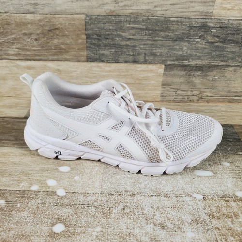 Scarpe donna Asics Gel 33 taglia 10 5 bianche trail running atletiche sneakers stringate