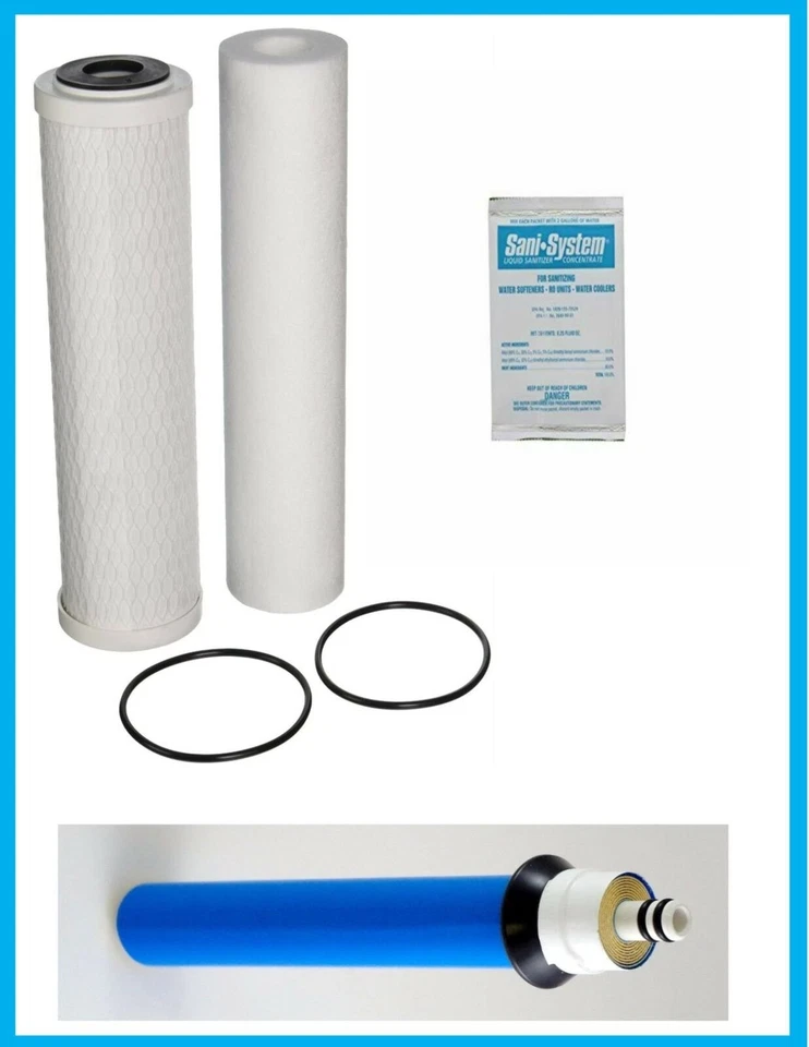 Replacement Filter Kit With Membrane For RainSoft UF50, 21179 and UF22 - Image 1 of 1