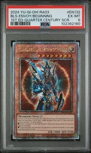 2024 YU GI OH  RA03 EN132 BLS Envoy Beginning 1st Edt QC Secret CR PSA 6  5334 - Picture 1 of 1