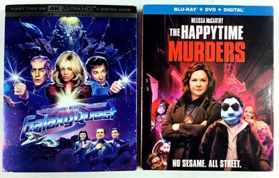 Galaxy Quest 4K+Slip Cover / Bonus Blu-ray: The Happytime Murders (2x COMEDIES) - Image 1 of 4