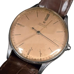 De colección Rolex Precision Jumbo esfera salmón 37 mm - Imagen 1 de 13