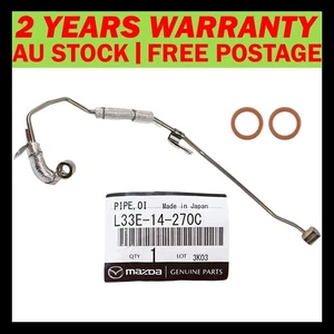 Genuine Turbo Charger Oil Feed Pipe With Gaskets For Mazda CX-7 2.3L Petrol - Bild 1 von 10