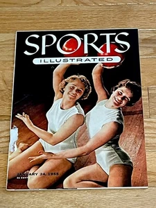 1/24/55 NO LABEL Sports Illustrated Doris Hedberg, Maud Karlen EX-NM - Picture 1 of 2