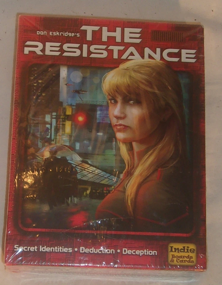 DON ESKRIDGE'S THE RESISTANCE INDIE BOARDS & CARDS NEW IN PACKAGE - Image 1 of 2