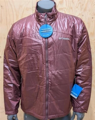 Columbia Men's Cutting Strokes Jacket - Burgundy - Image 1 of 4