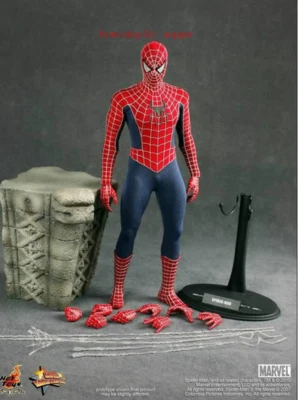 Figura de acción Hot Toys MMS143 Spider-Man 3 Spider-Man Tobey Maguire 1/6 nueva Foto 1 de 4