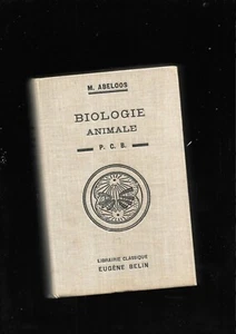 Platz Biologie Animale Im Gebrauch Der Kandidaten Zum PCB Marcel Abeloos Ref - Picture 1 of 12