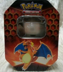 Pokemon Hidden Fates Charizard GX Collectors Tin ~ Empty Tin  - Picture 1 of 1