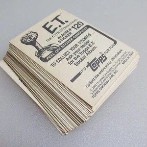 E.T. The Extra-Terrestrial Album Sticker Topps 1982 Made in Italy 68 Sticker - Bild 1 von 12