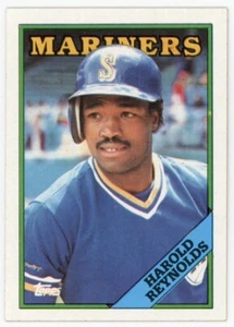 1988 Topps #485 Harold Reynolds Seattle Mariners Baseballkarte - Bild 1 von 1