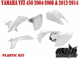 POLISPORT KOMPLETT VERKLEIDUNG IN WEISS FÜR YAMAHA YFZ 450 2004-2014 LAGERWARE - Bild 1 von 6