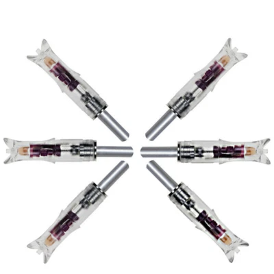 6 piezas levas iluminadas LED para ballesta con flecha de levas de diámetro interior de 0,300/7,62 mm Foto 1 de 4