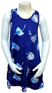 Vestido GAP Niños Niñas Azul Marino Bebé Floral Algodón Sin Mangas Precio de venta sugerido por el fabricante 16,99 GBP - Imagen 1 de 4