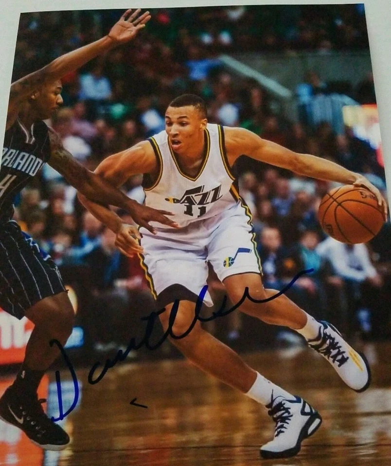 Фотография с автографом Данте Эксум 8x10 Австралия баскетбол Юта джаз НБА - Изображение 1 из 1