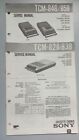 Service Manual Sony Cassette-Corder TCM-828/838  TCM-848/858