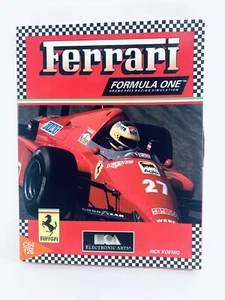 Commodore 64 128 Ferrari Formula One Computer Game Rick Koenig EA Complete CIB - Picture 1 of 10