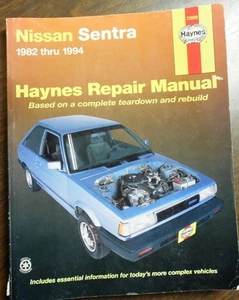 Haynes Nissan Sentra 1982-1994 Auto Repair Manual : H72050 - Picture 1 of 1