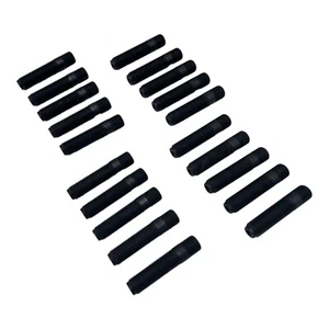 WMW MINI Cooper 20pc Wheel Stud Kit Black M14x1.25 to M14x1.5 Thread Set F56 60 - Picture 1 of 21