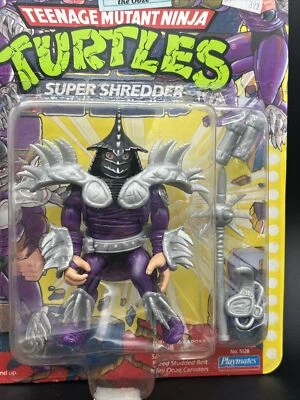 New 1991 Teenage Mutant Ninja Turtles tmnt SUPER SHREDDER Vintage Playmates 5128 - Image 1 of 4