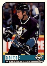 1998-99 UD Choice Anaheim Ducks Hockey Card #9 Antti Aalto