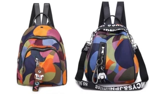 Bunter TAGESRUCKSACK DAMEN incl. Schlüsselanhänger - Bild 1 von 13
